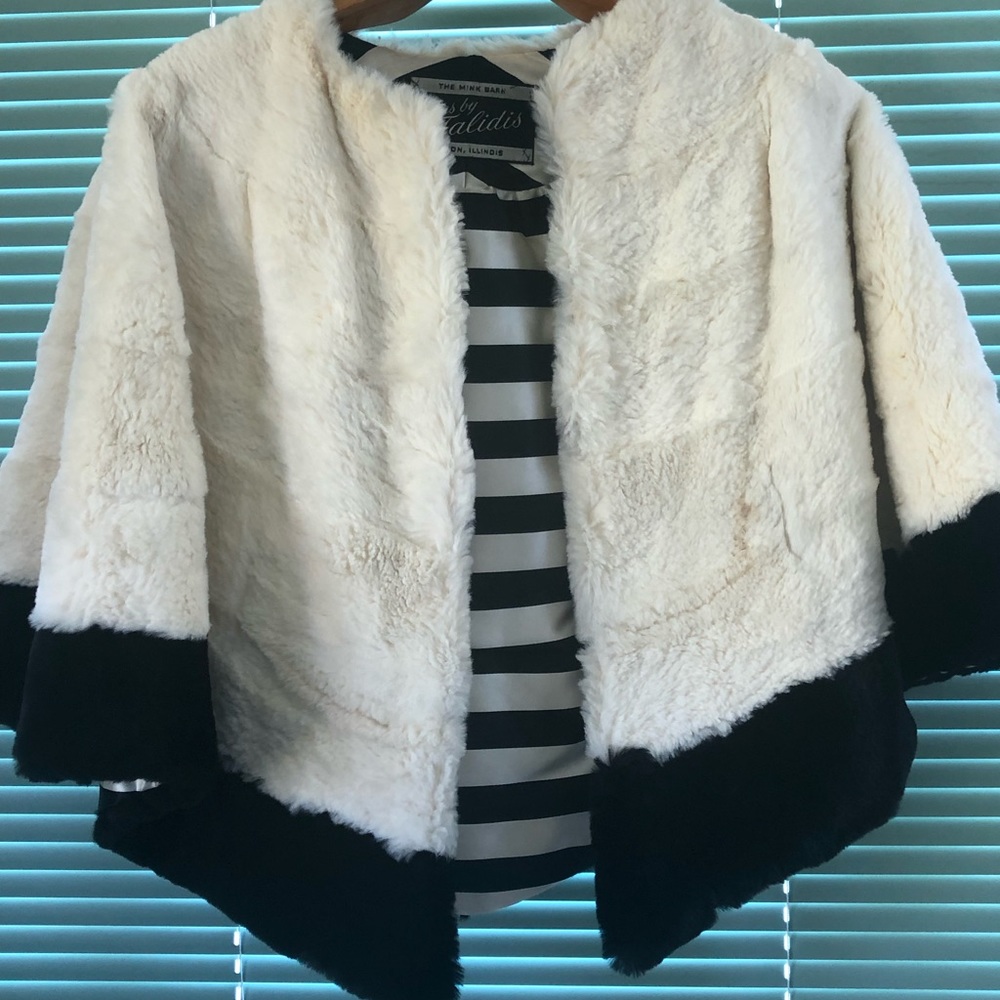 Fur cover coat from the mink barn!